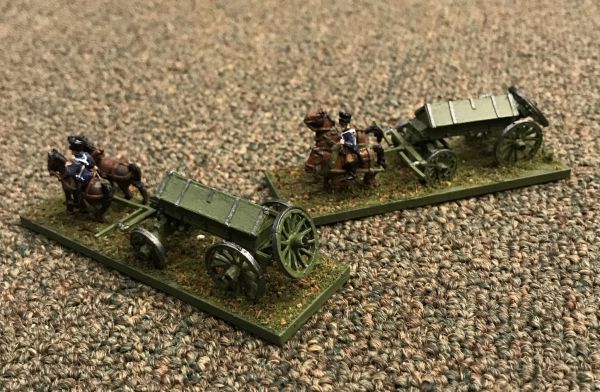 15mm French Napoleonic Caissons 
