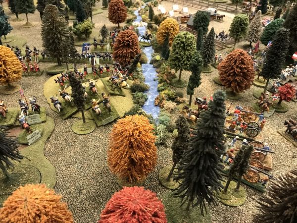 ACW Pinker's Bridge
Rules: Original Fire & Fury
20mm Figures

