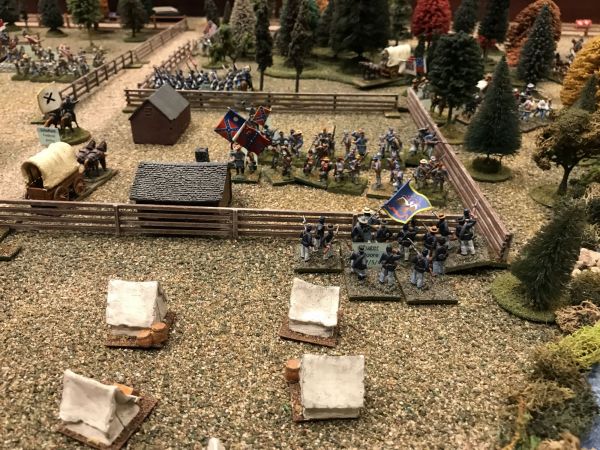 ACW Pinker's Bridge
Rules: Original Fire & Fury
20mm Figures
