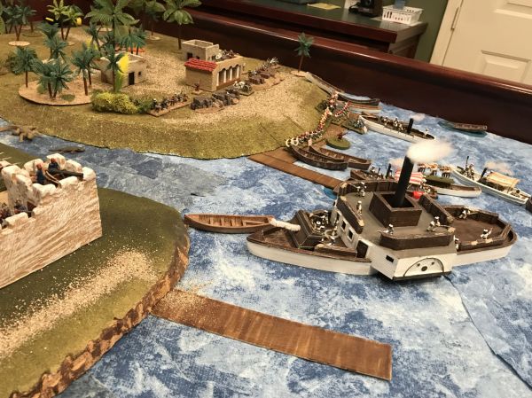 Gunboats in the Mist
