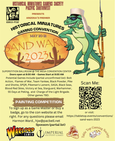 2023 Sand Wars Flyer
