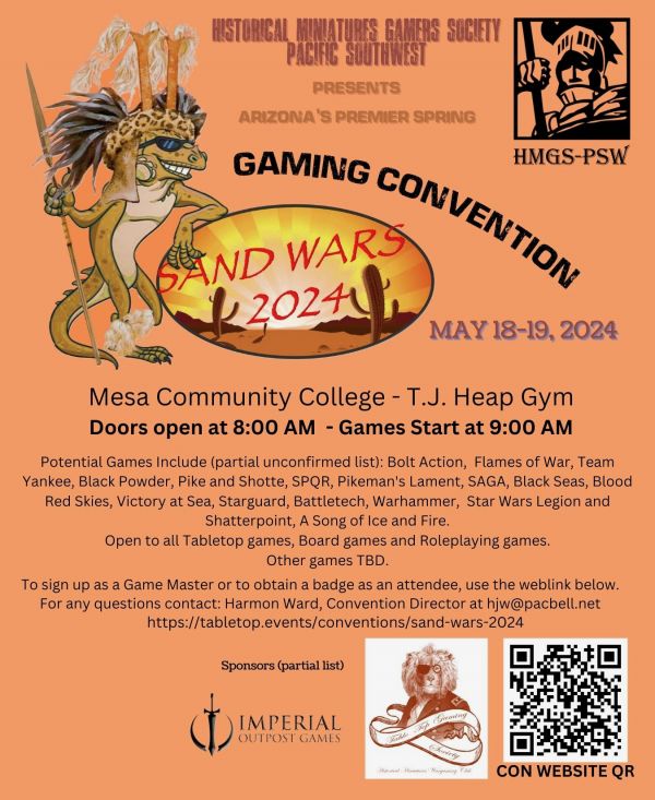 2024 Sand Wars Flyer
