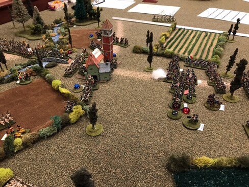 Battle of Montebello
Rules:  Valour & Fortitude 
